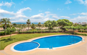 Beautiful apartment in Cabanes with Outdoor swimming pool and 2 Bedrooms